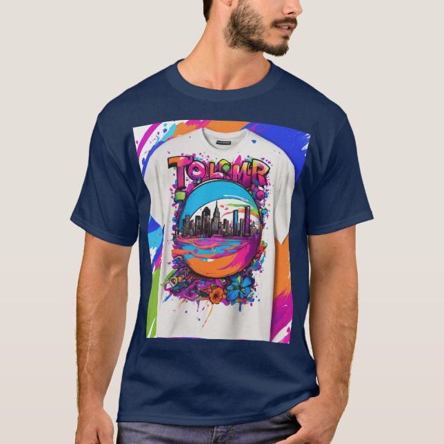 Visionaries Create Tomorrow" t-shirt design (Front)