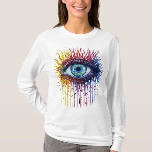 Visionary Eye Graphic T_Shir T_Shirt