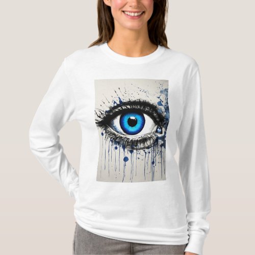 Visionary Gaze Eye_Catching Tee T_Shirt
