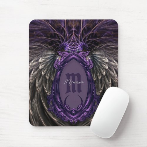 Visionary Gothic Fractal Art  Mouse Pad
