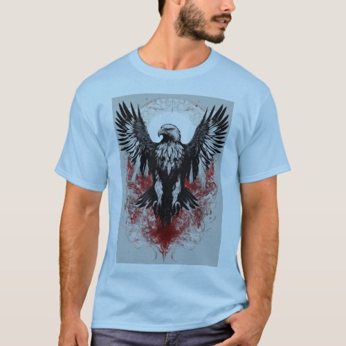 Visionary Soar Crystal Eagle T_Shirt T_Shirt