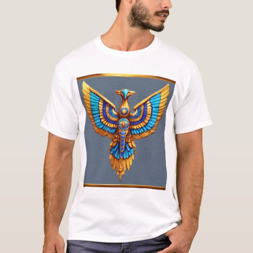 Visionary Wings Crystal Eagle T_Shirt Designs