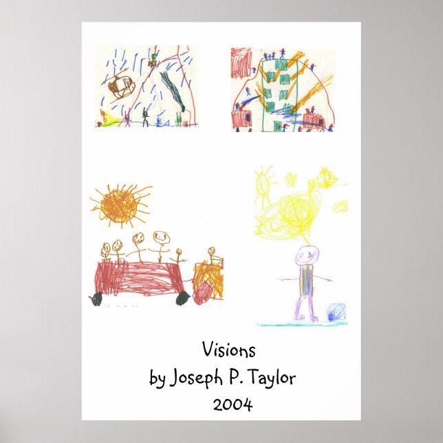 Visions by Joseph P. Taylor Poster (Front)