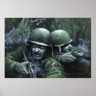 Visions from a Foxhole (cover) Poster