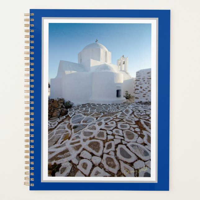 Visions of Greece: "Path to Righteousness" planner (Front)