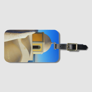 Visions of Greece: "Santorini Sunshine" Luggage Tag