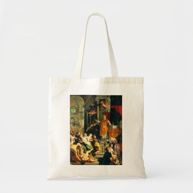 Visions of Ignatius by Peter Paul Rubens Tote Bag