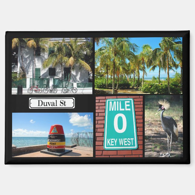 Visions of Key West Florida Magnet (Front)