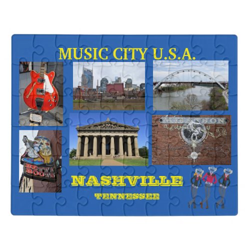 Visions of Nashville Tennessee  Jigsaw Puzzle