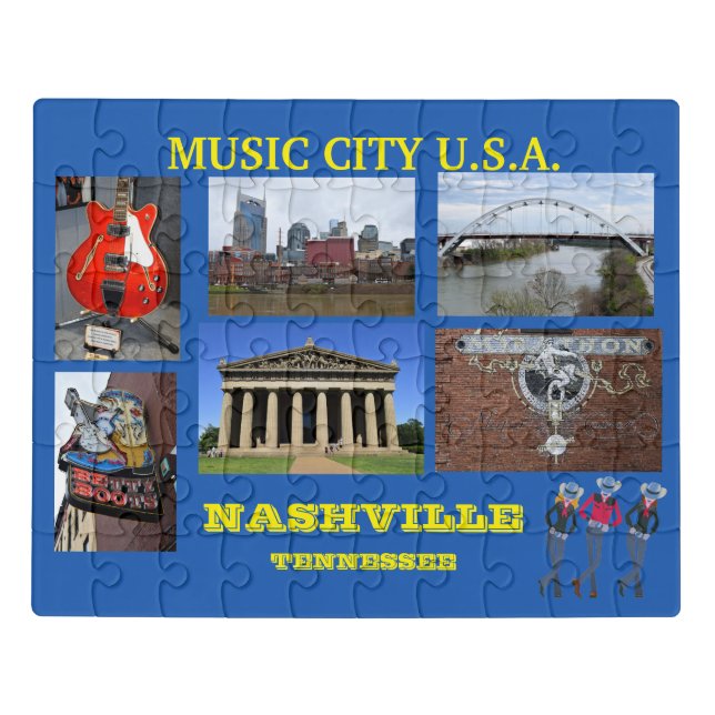Visions of Nashville, Tennessee  Jigsaw Puzzle (Puzzle Horizontal)