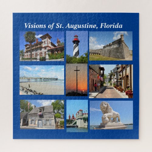 Visions of St Augustine Florida Jigsaw Puzzle