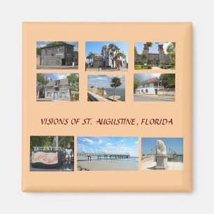 Visions of St. Augustine, Florida Magnet