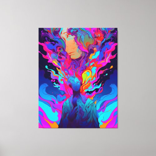 Visions Unraveled 13 Canvas Print