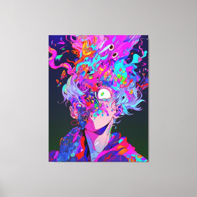 Visions Unraveled #8 Canvas Print (Front)