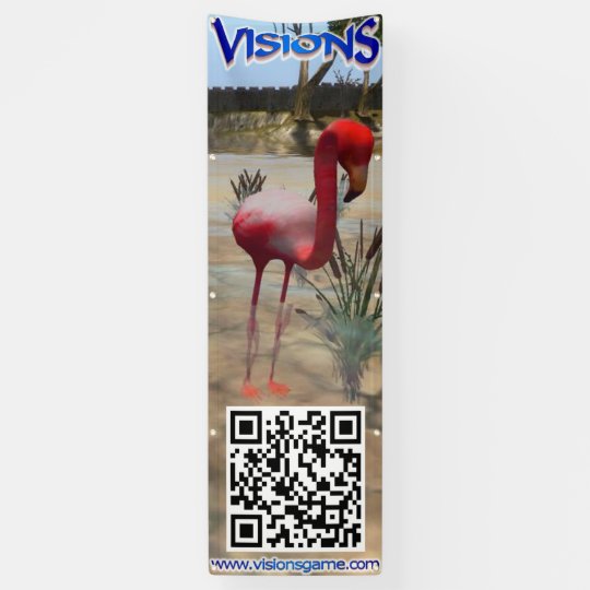 Visions Vert 2 5 X 8 Outdoor Banner W Grommets Zazzle Com
