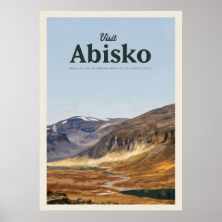 Visit Abisko Poster