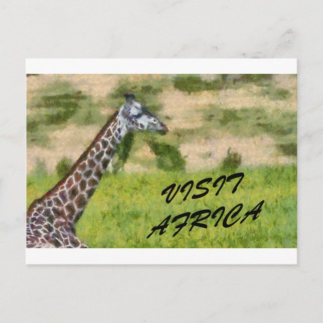 Visit Africa Postcard (Front)