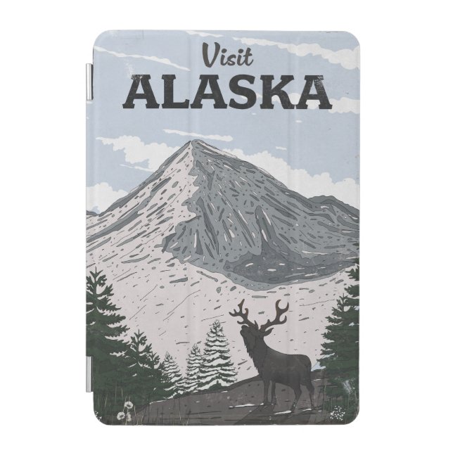 Visit Alaska iPad Mini Cover (Front)
