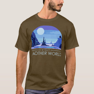 Visit Another World Retro Video Game T-Shirt