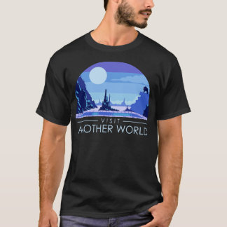 Visit Another World Retro Video Game T-Shirt