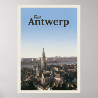 Visit Antwerp Poster