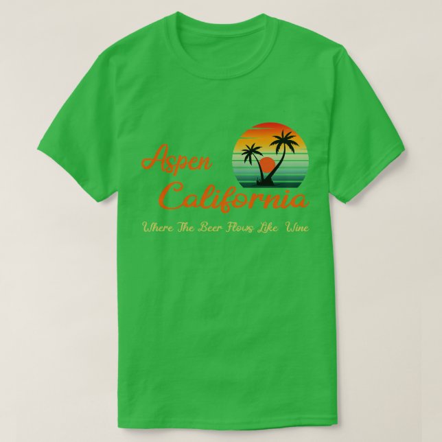 Visit Aspen California Dumb And Dumber TShirt (Design Front)