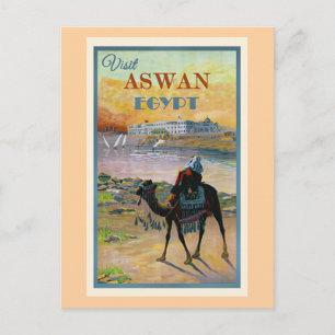 Visit Aswan, Egypt Postcard