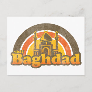 Visit Baghdad Postcard