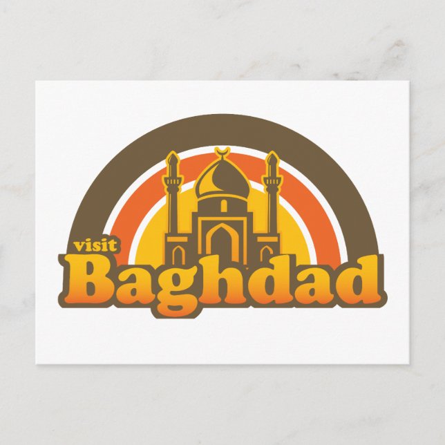 Visit Baghdad Postcard (Front)