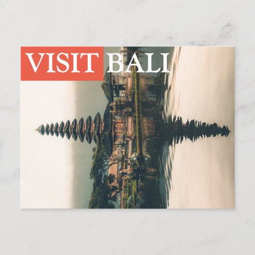Visit Bali Postcard