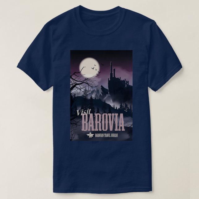 Visit Barovia T-Shirt (Design Front)