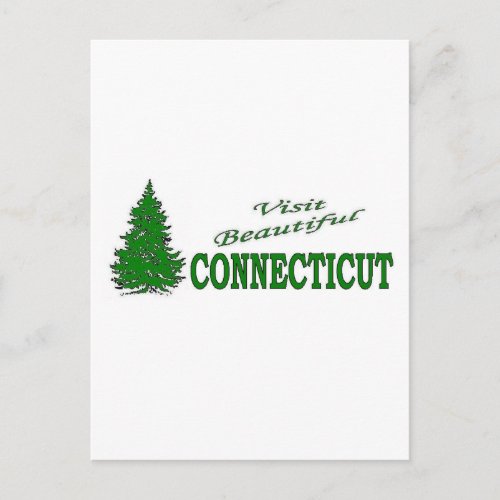 Visit Beautiful Connecticut Postcard