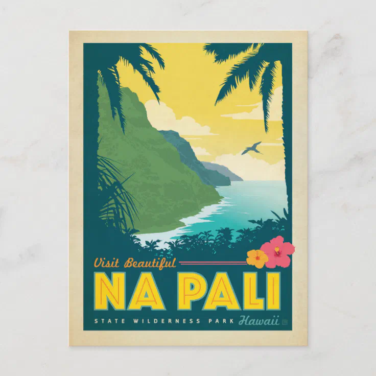 Na Pali Coast Details about   postcard Hawaii 