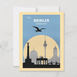 Visit Berlin, Germany Postcard