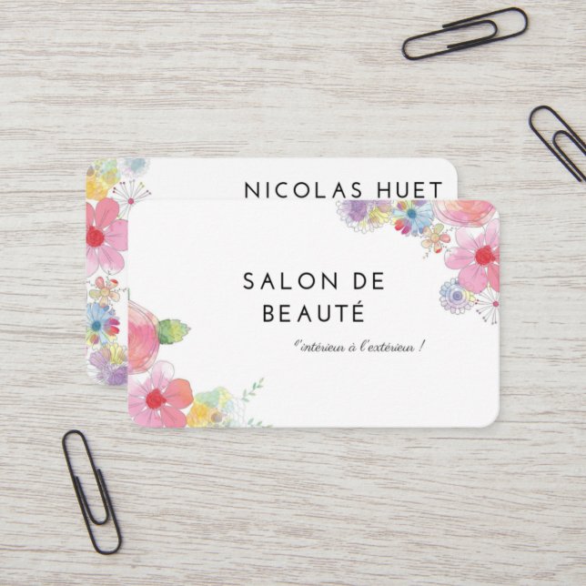 Visit card for business  (Front/Back In Situ)