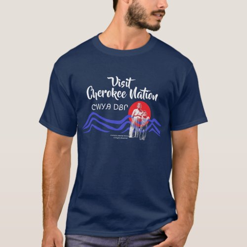 Visit Cherokee Nation oversized T_shirt