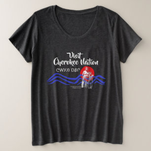 Visit Cherokee Nation Women's oversized T-shirt
