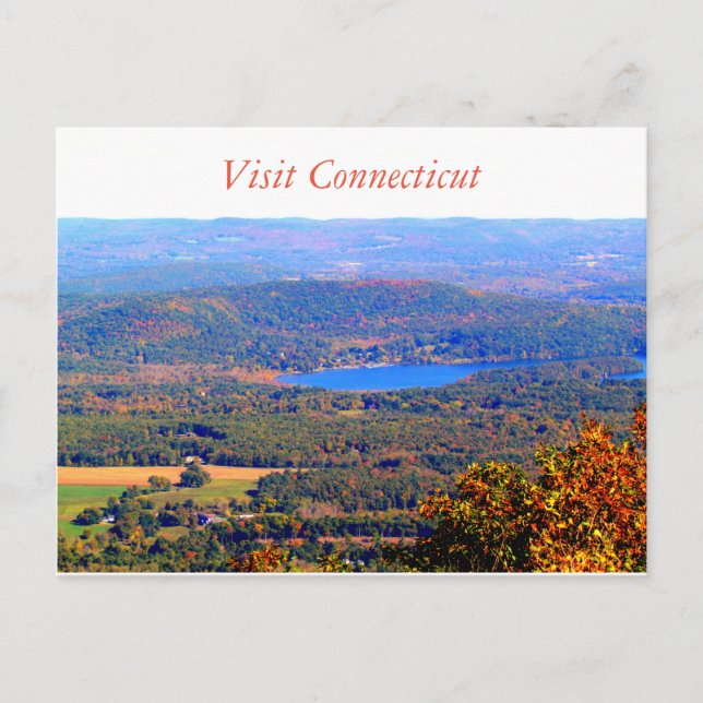 Visit Connecticut Postcard (Front)