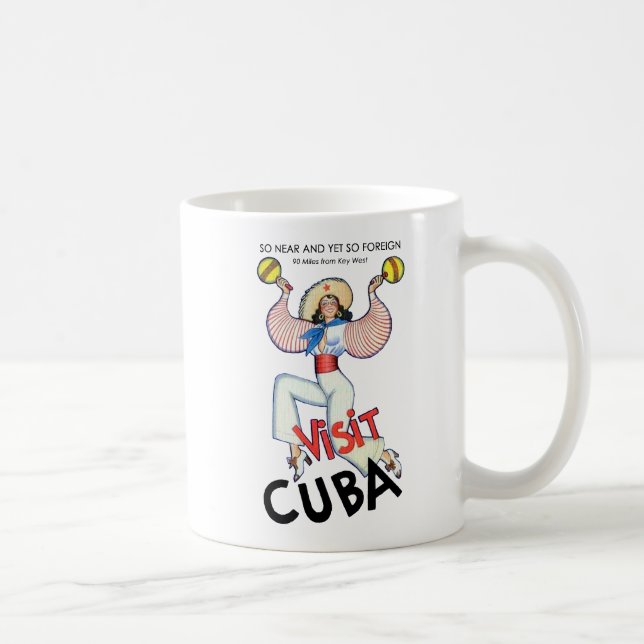 Visit Cuba Coffee Mug (Right)