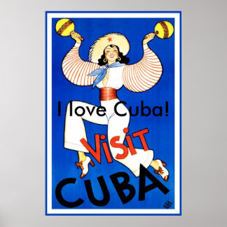 Visit Cuba! Poster