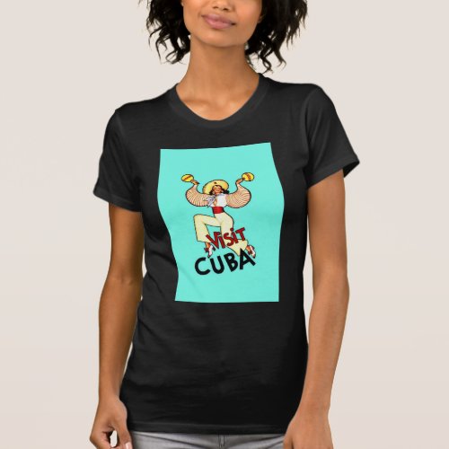 Visit Cuba Vintage Travel T_Shirt