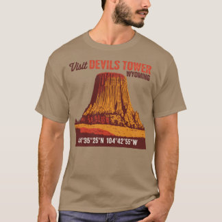 Visit Devils Tower Funny T-Shirt