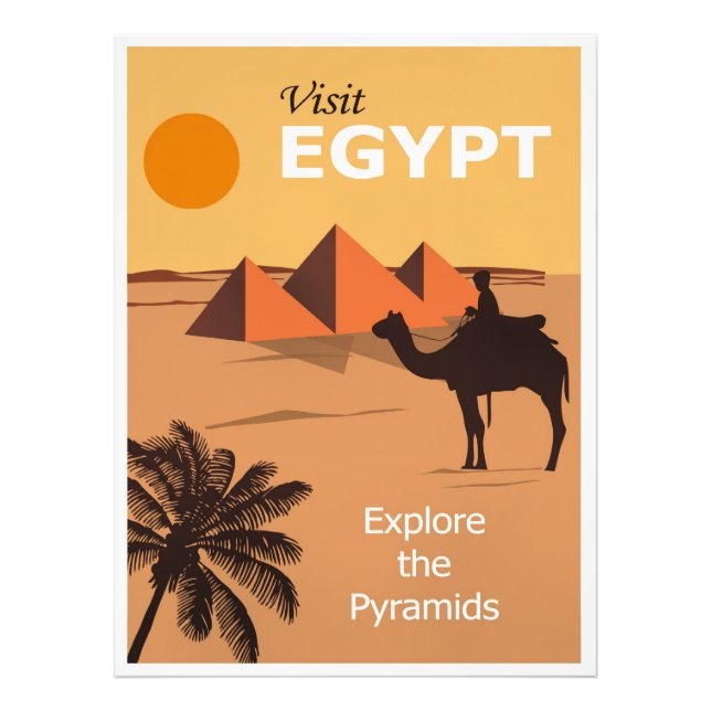 Visit Egypt travel poster (Front)