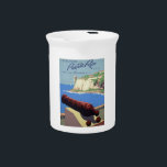 Visit El Morro Fortress, Puerto Rico, Old San Juan Beverage Pitcher<br><div class="desc">A Fortress of Strength - El Morro Castle, a formidable fortress guarding the city's entrance, stands as a testament to its rich history. Its imposing walls and cannons have witnessed centuries of seafaring adventures and pirate attacks. - A Cultural Tapestry - Old San Juan is a vibrant cultural melting pot,...</div>