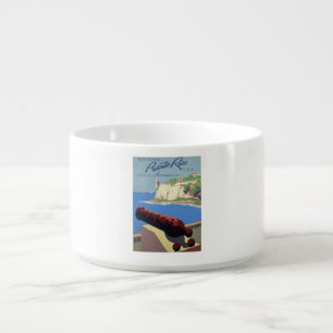 Visit El Morro Fortress, Puerto Rico, Old San Juan Bowl