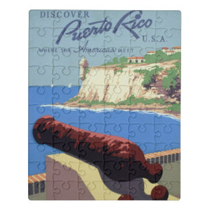 Visit El Morro Fortress, Puerto Rico, Old San Juan Jigsaw Puzzle