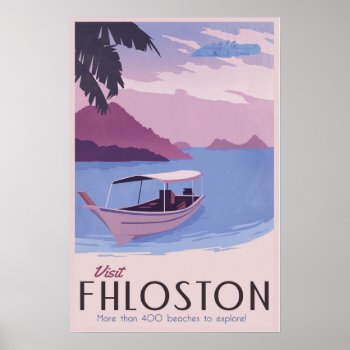 Visit Fhloston Poster by stevethomas at Zazzle