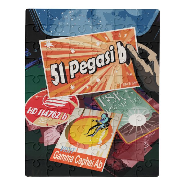 Visit First Exoplanet Found Outside Solar System  Jigsaw Puzzle (Puzzle Vertical)