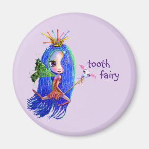 Visit From the Tooth Fairy Crown Cute Magnet