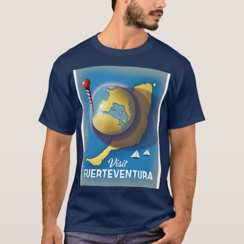 visit Fuerteventura Vintage travel poster T_Shirt